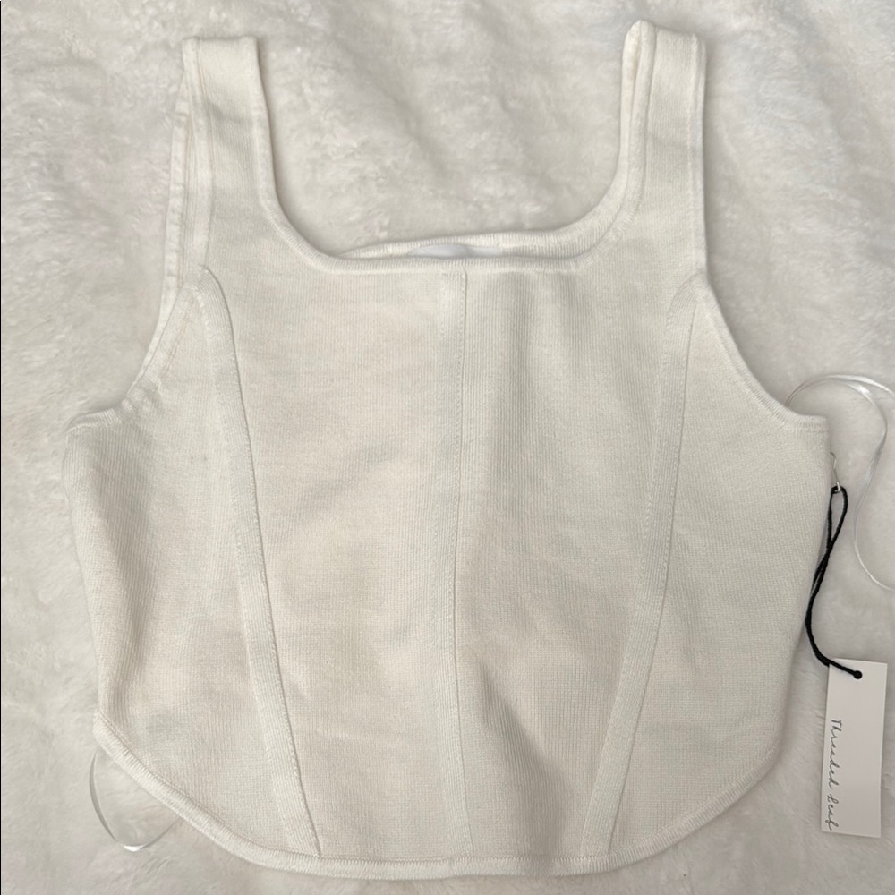 Women's White Tank Top